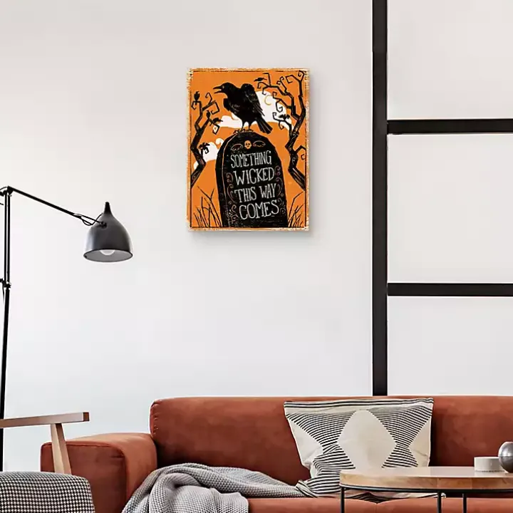 Wicked III Halloween Canvas Art Print