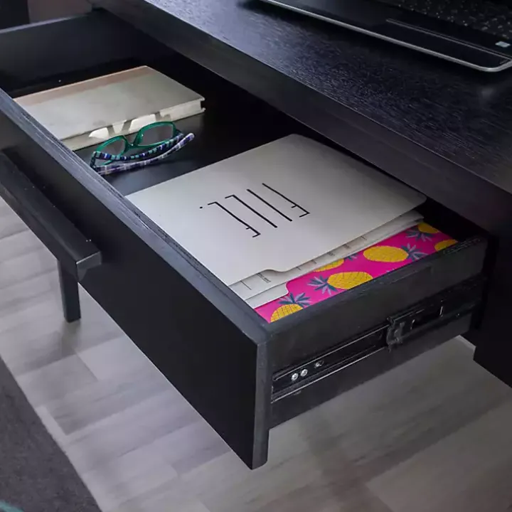 Wilcox Black Desk