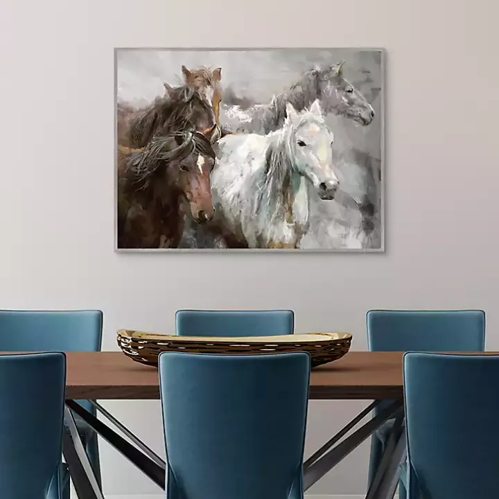 Wild Ride Framed Canvas Art Print