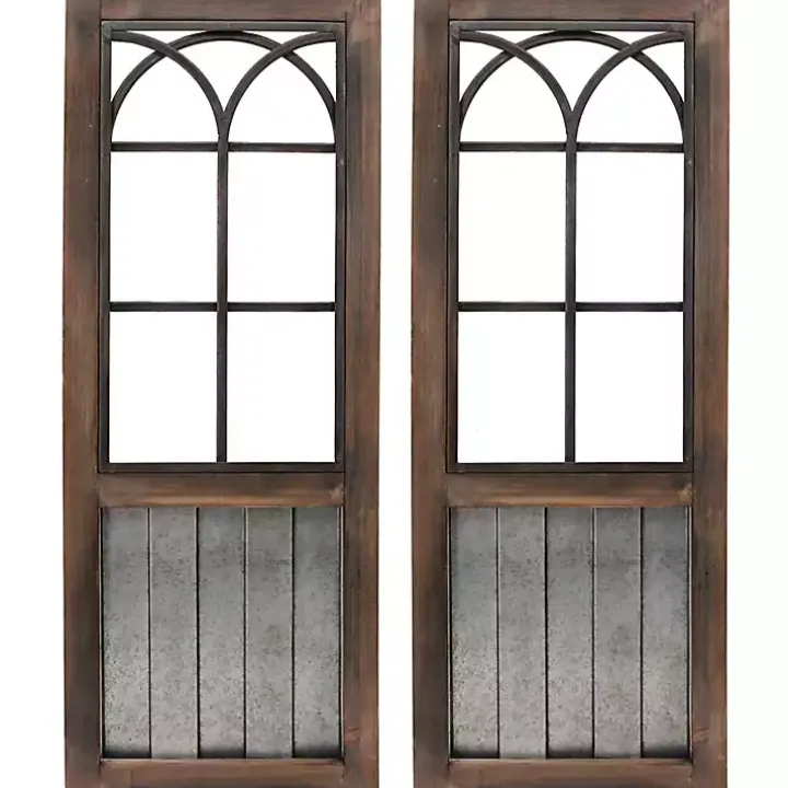 Willow Farms Window Plaque, Set of 2