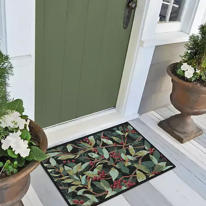Winter Blooms Accent Rug, 24x34