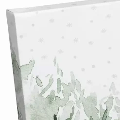 Winter Cabin Canvas Art Print