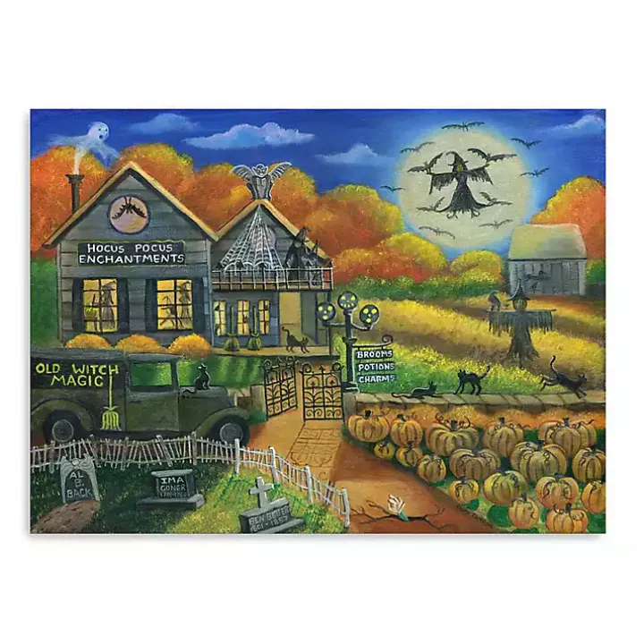 Witch Magic Canvas Art Print, 30x40