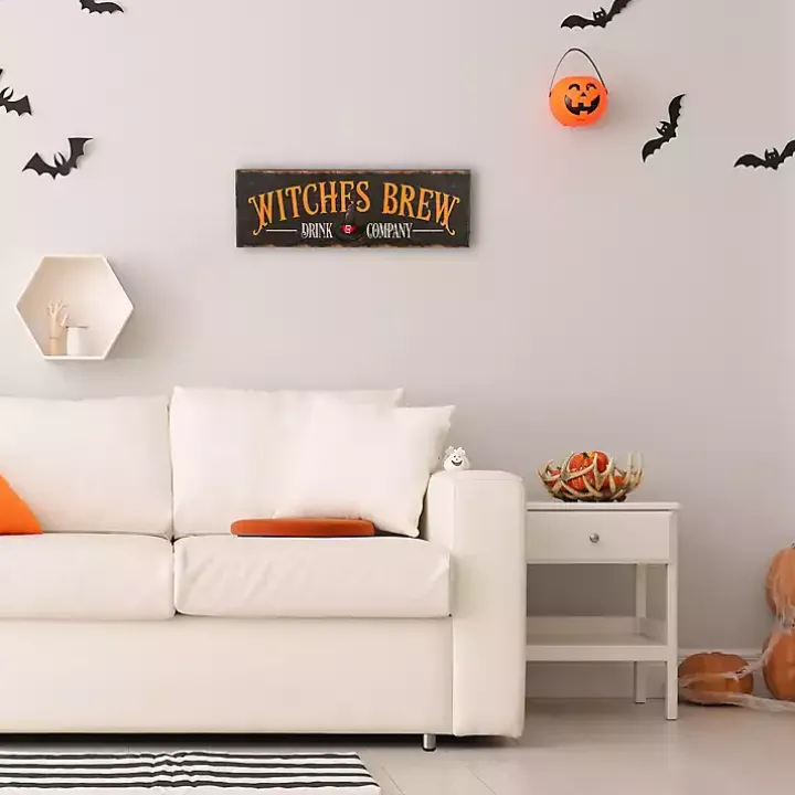 Witches Brew Wood Wall Sign