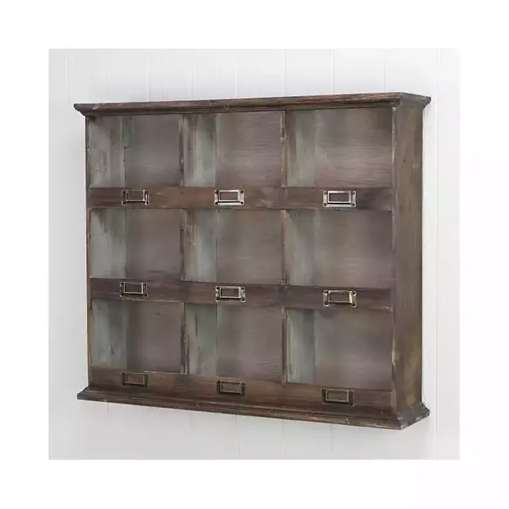 Wooden Wall Cubby