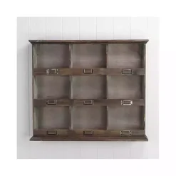 Wooden Wall Cubby