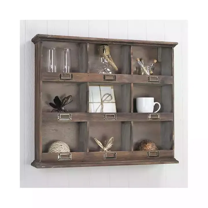 Wooden Wall Cubby