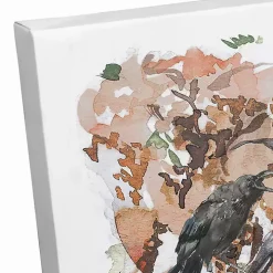 Woodland Ghost Halloween Canvas Art Print