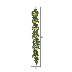 Yellow Lemon Leaf Garland